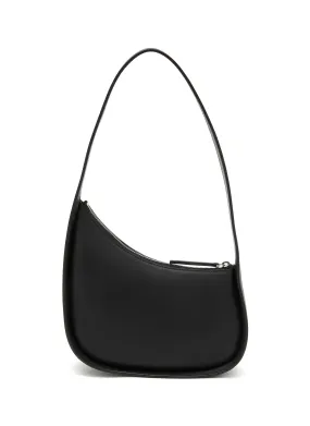 -----------THE ROW ---- ------------BLACK ----Half Moon Leather Hand Bag --