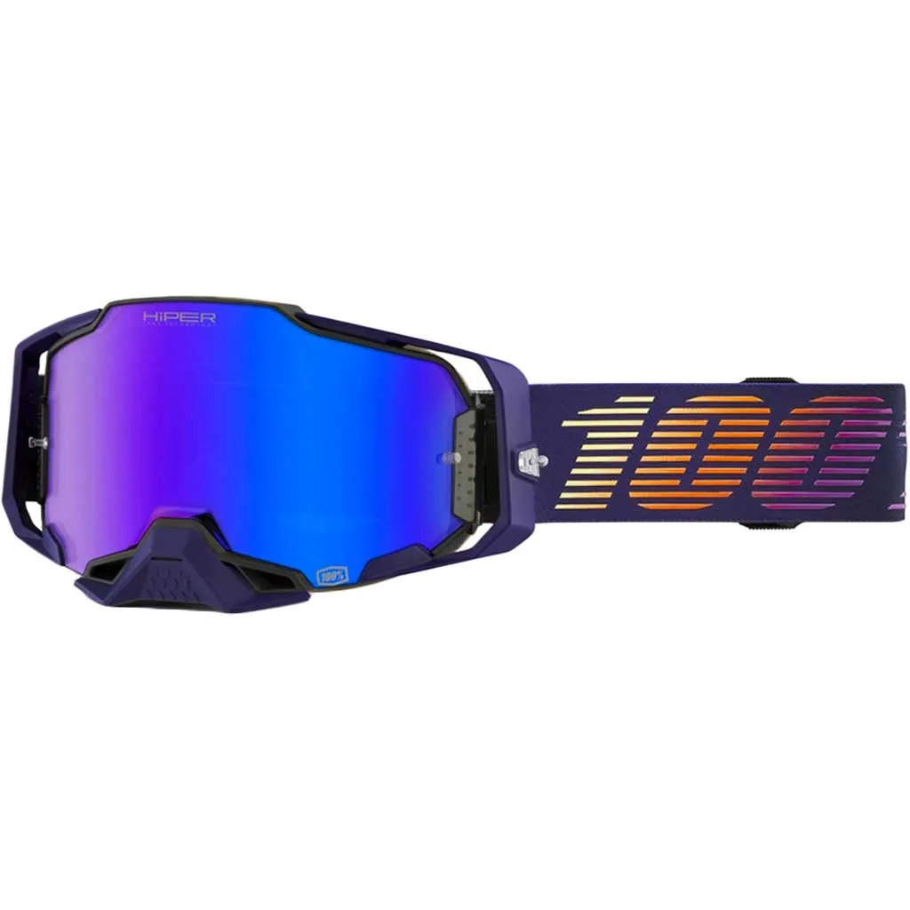 100% - Armega Hiper Agenda Blue Mirror Goggles