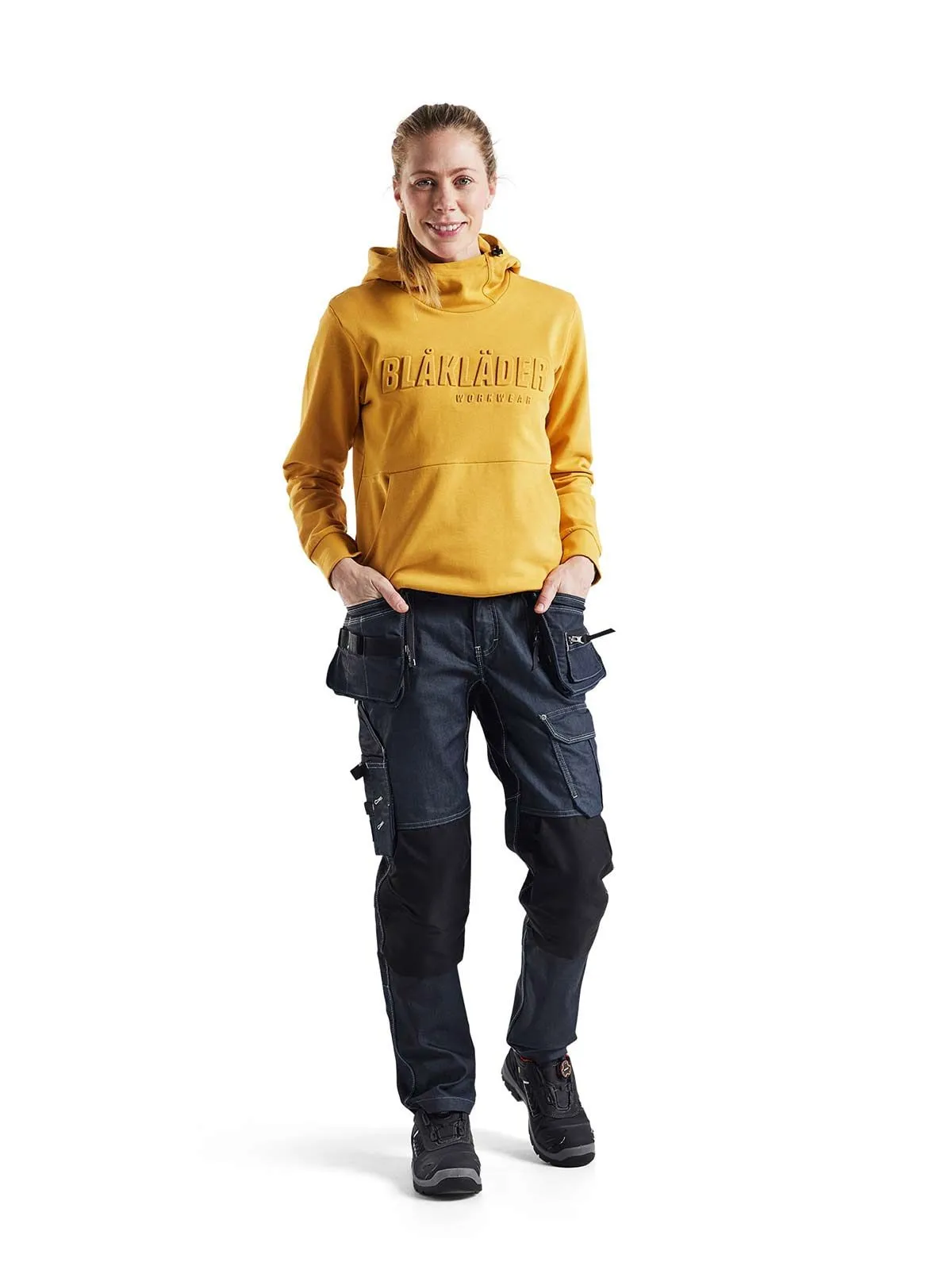 3560-1158 Women's Work Hoodie 3D - Blåkläder