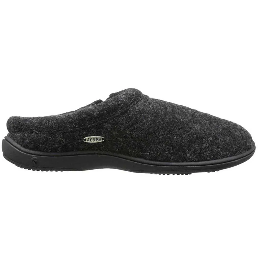 Acorn Digby Gore Slipper Black Tweed (Men's)