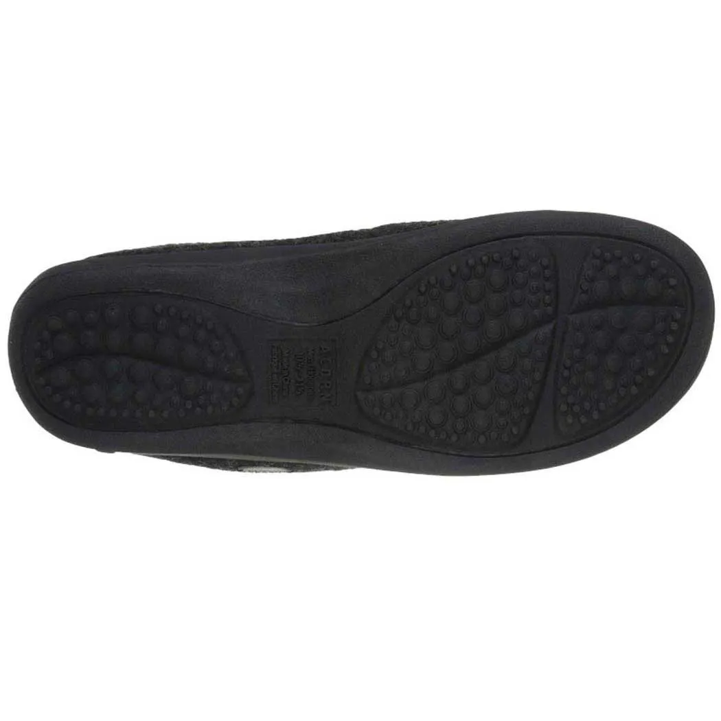 Acorn Digby Gore Slipper Black Tweed (Men's)