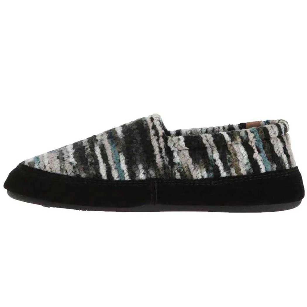 Acorn Moc Slipper Wooly Stripes (Women's)