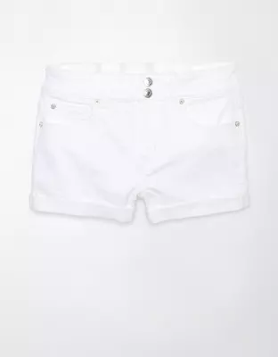 AE Next Level High-Waisted Denim Short Short-