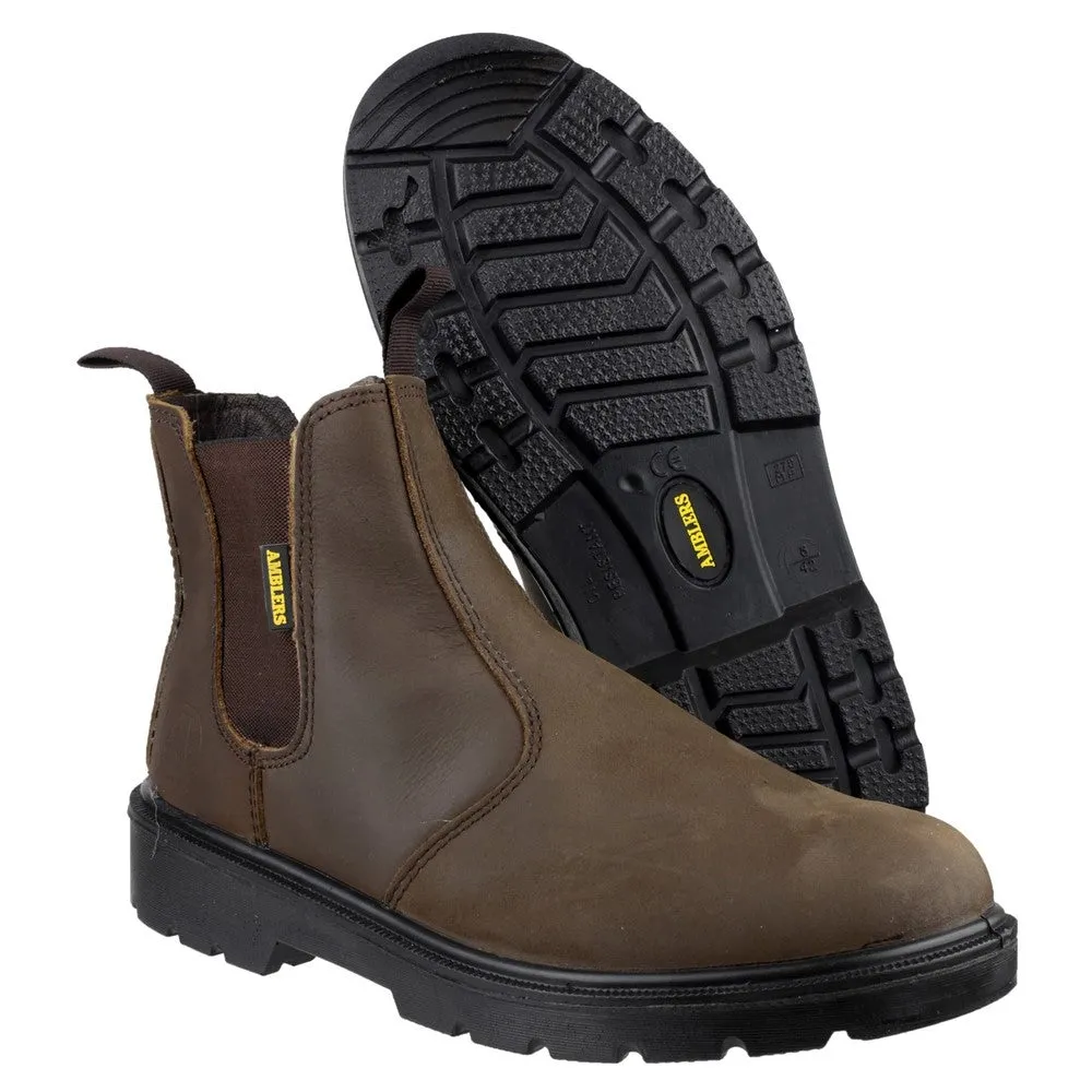 Amblers Safety FS128 Hardwearing Pull On Safety Dealer Boot