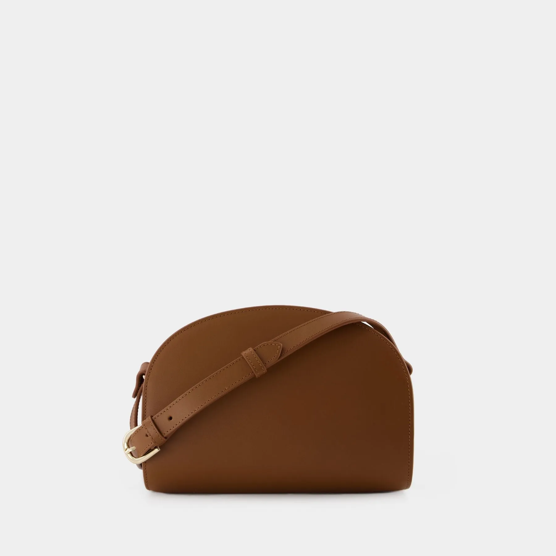 A.P.C.  Demi-Lune Bag - A.P.C. - Leather - Beige