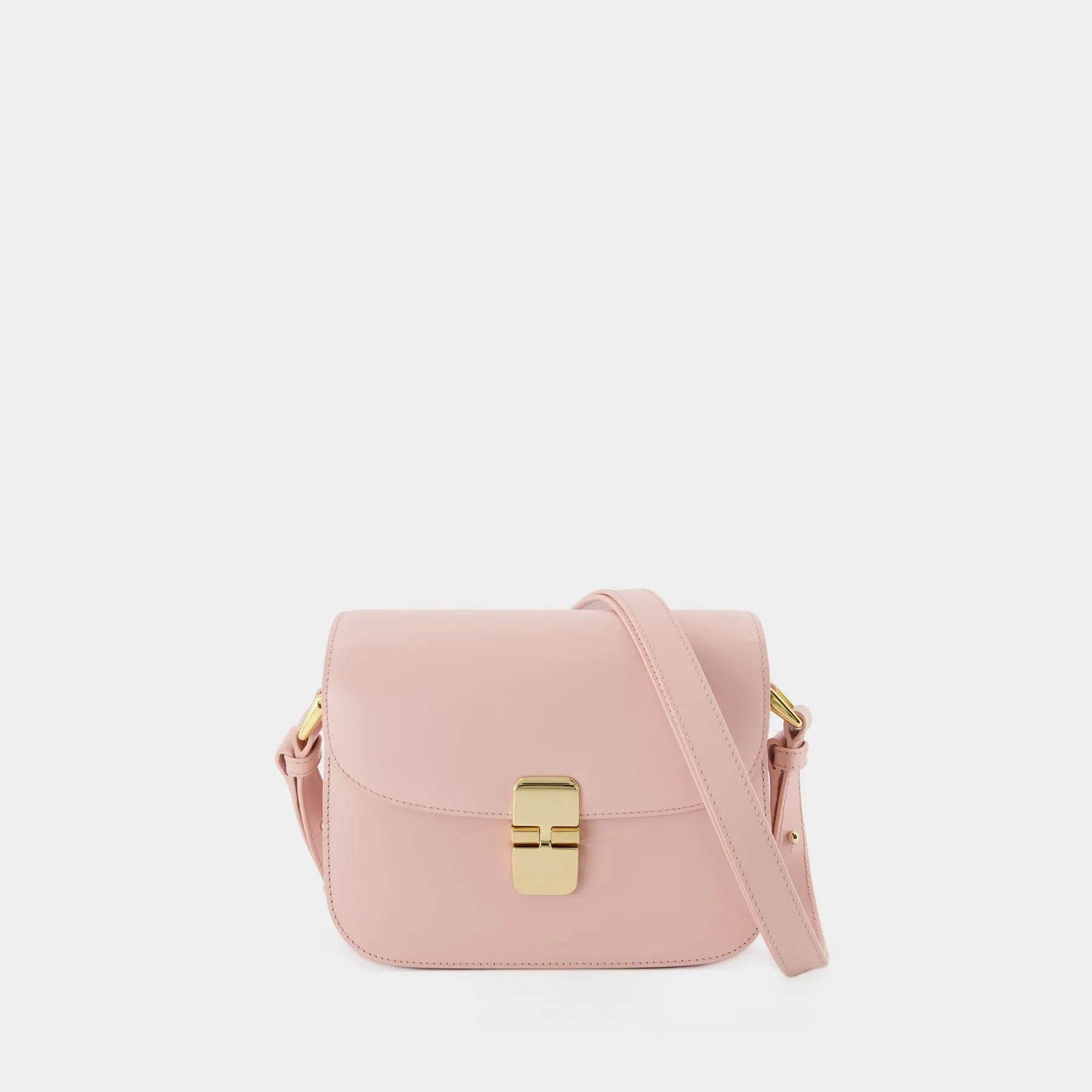 A.P.C.  Grace Small Bag - A.P.C. - Leather - Pink Beige