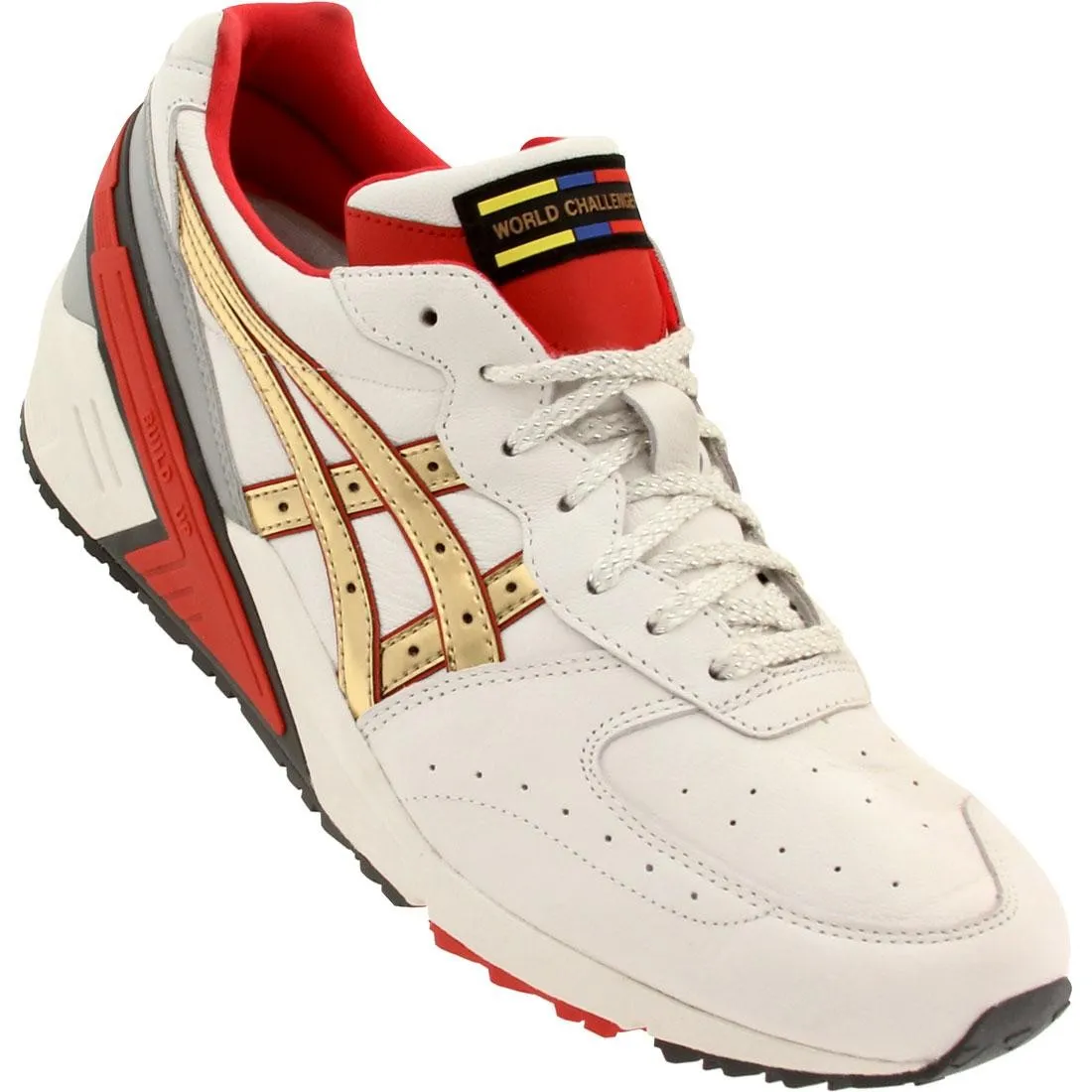 Asics Tiger Men Gel Sight - World Challenger (white / red / gold)