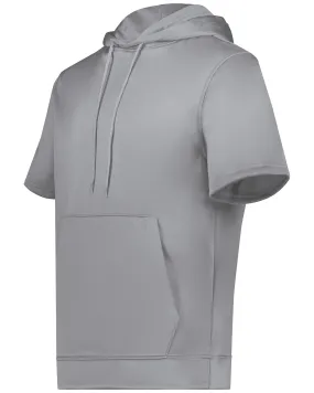 Augusta 6871 Men Wicking Fleece Short Sleeve Hoodie