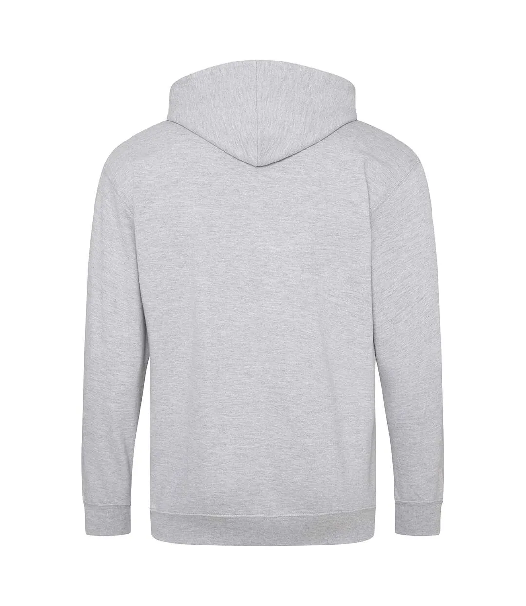 Awdis Plain Mens Hooded Sweatshirt / Hoodie / Zoodie (Heather Gray) - UTRW180