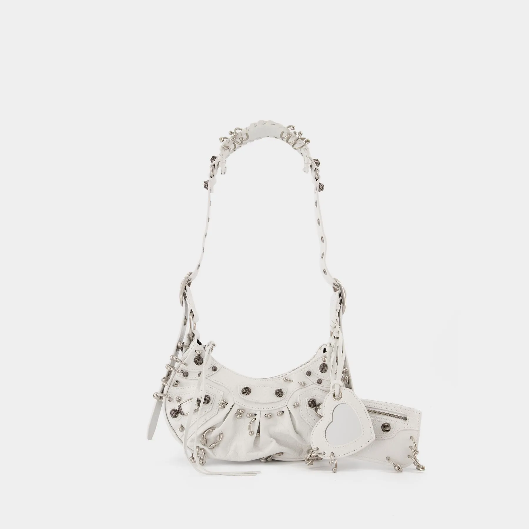 Balenciaga  Le Cagole Sho Xs Bag - Balenciaga - Optic White - Leather