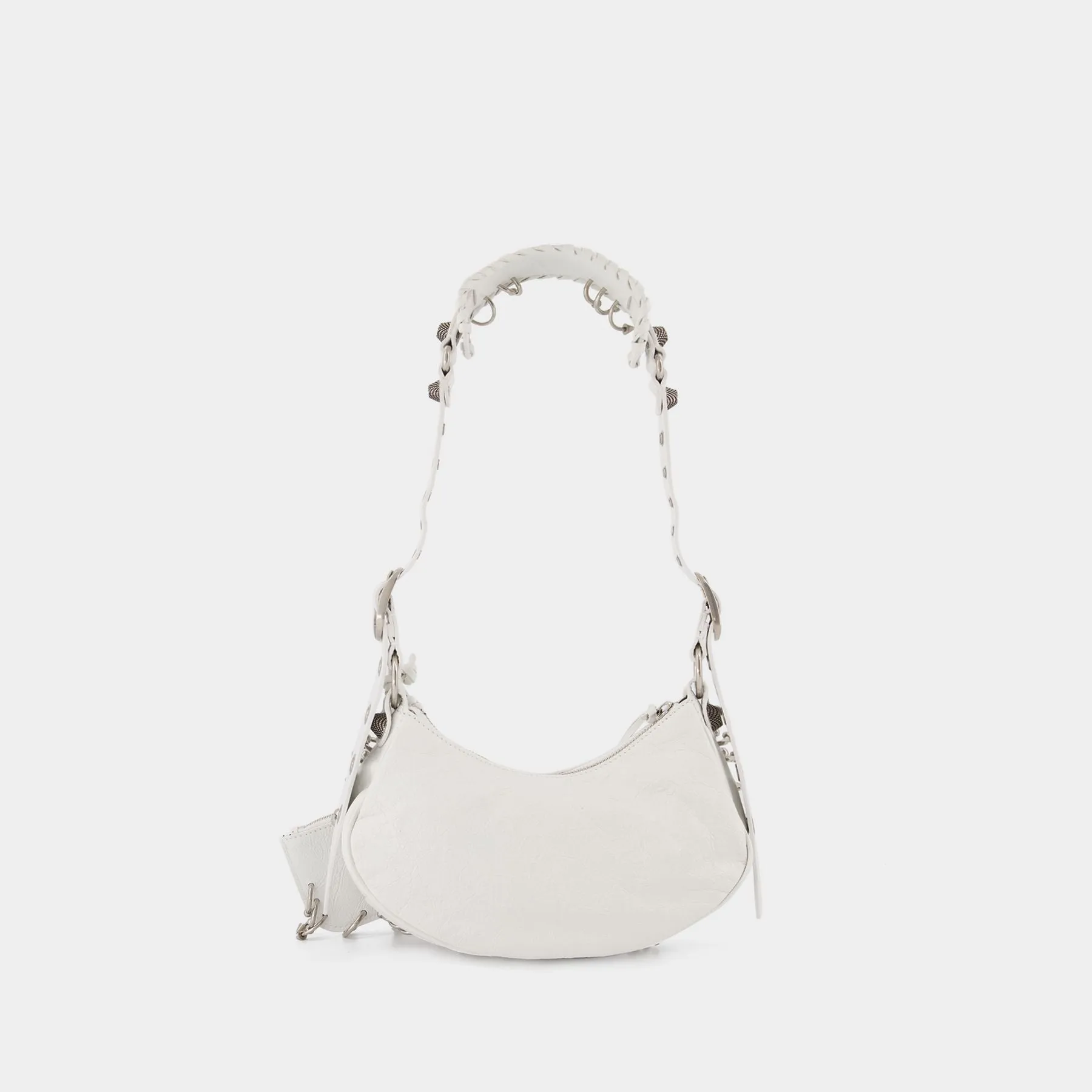 Balenciaga  Le Cagole Sho Xs Bag - Balenciaga - Optic White - Leather