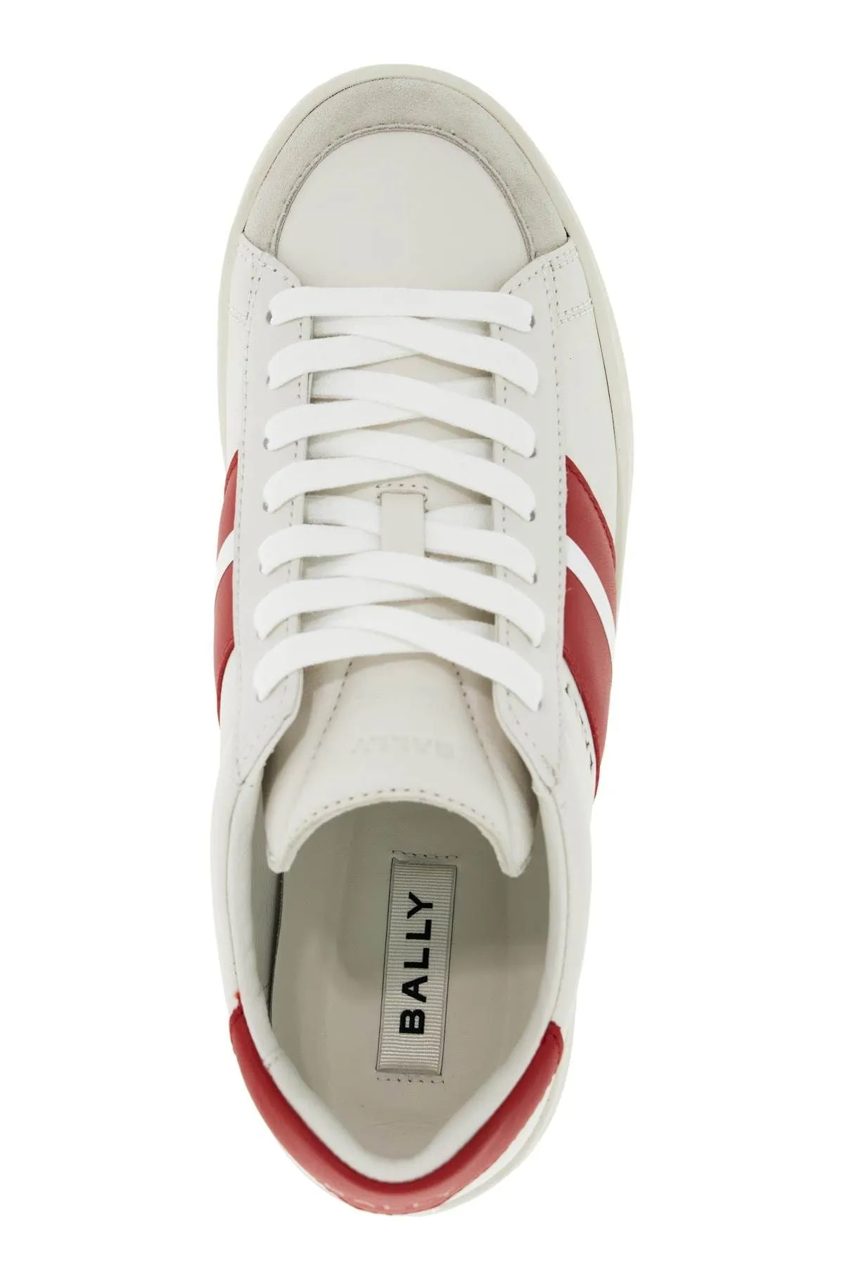 Bally    Bally Smooth Leather Thiago Sneakers In