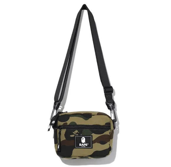 BAPE 1st Camo Mini Shoulder Bag (FW20) Green