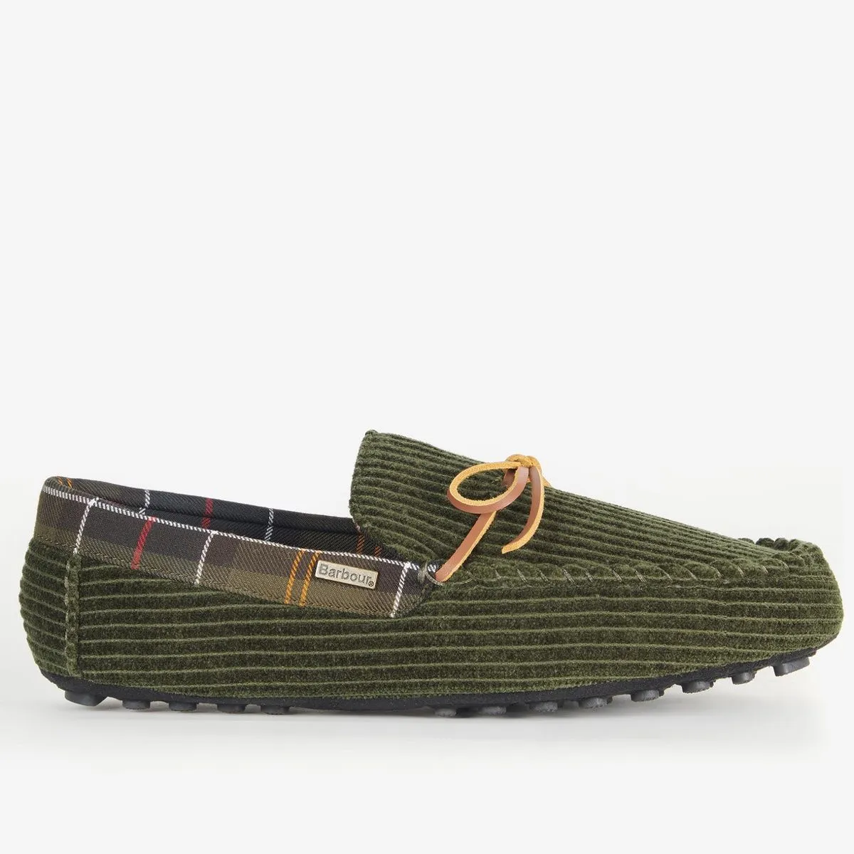 Barbour Tueart Men's Slipper | Olive Cord