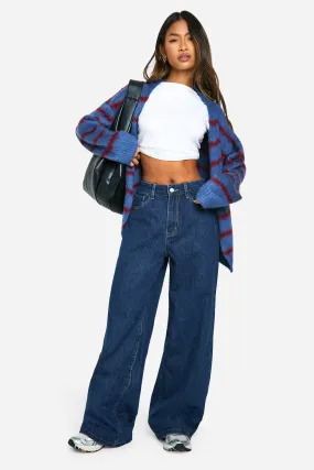 Basics High Waisted Super Wide Leg Jeans