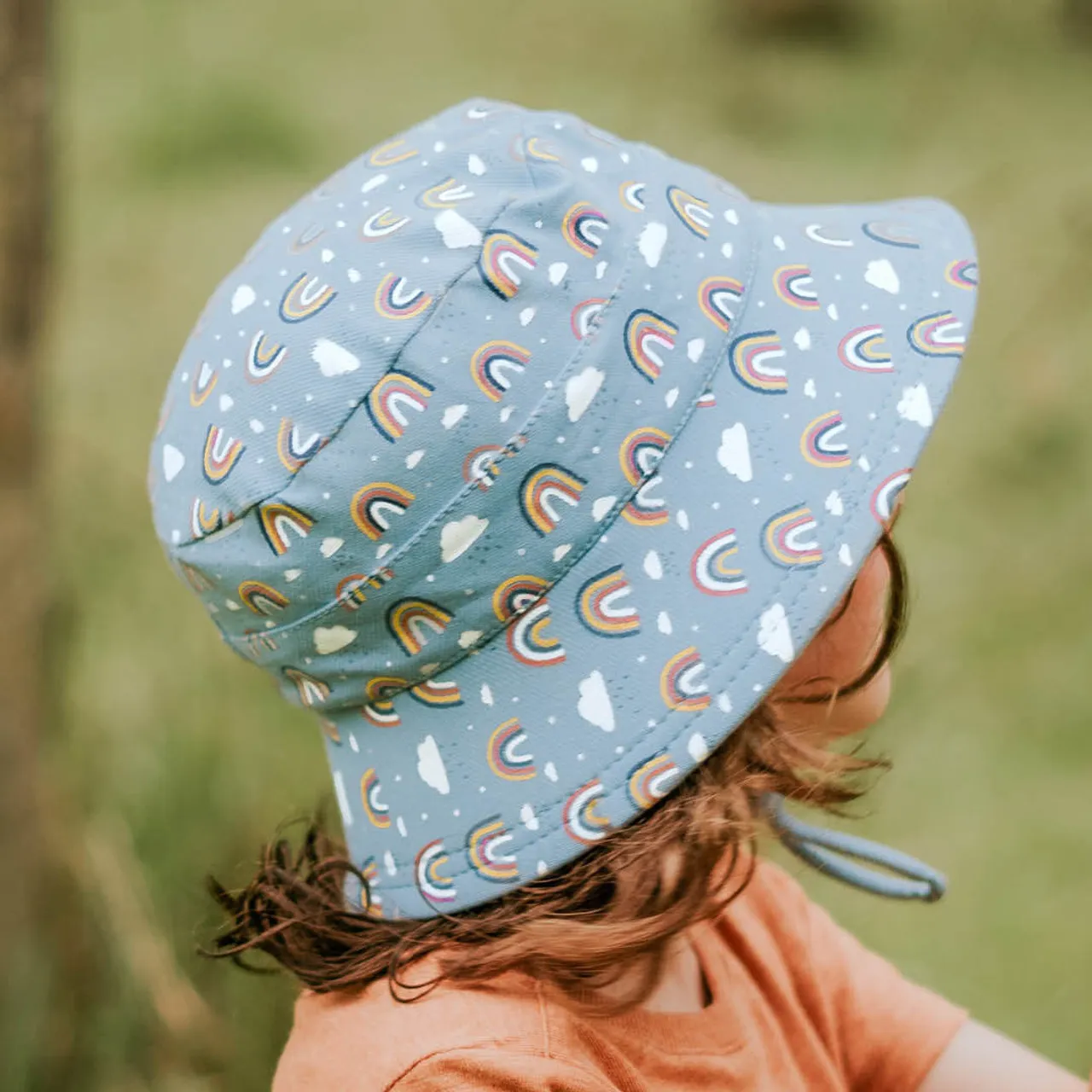 Bedhead Kids Classic Bucket Sun Hat- Rainbow