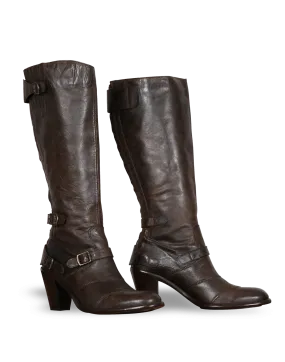 Belstaff Trialmaster High Heel Ladies' Boot, blackbrown