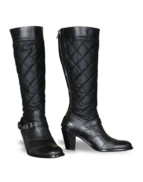 Belstaff Trialmaster High Heel Wax Ladies' Boot, black