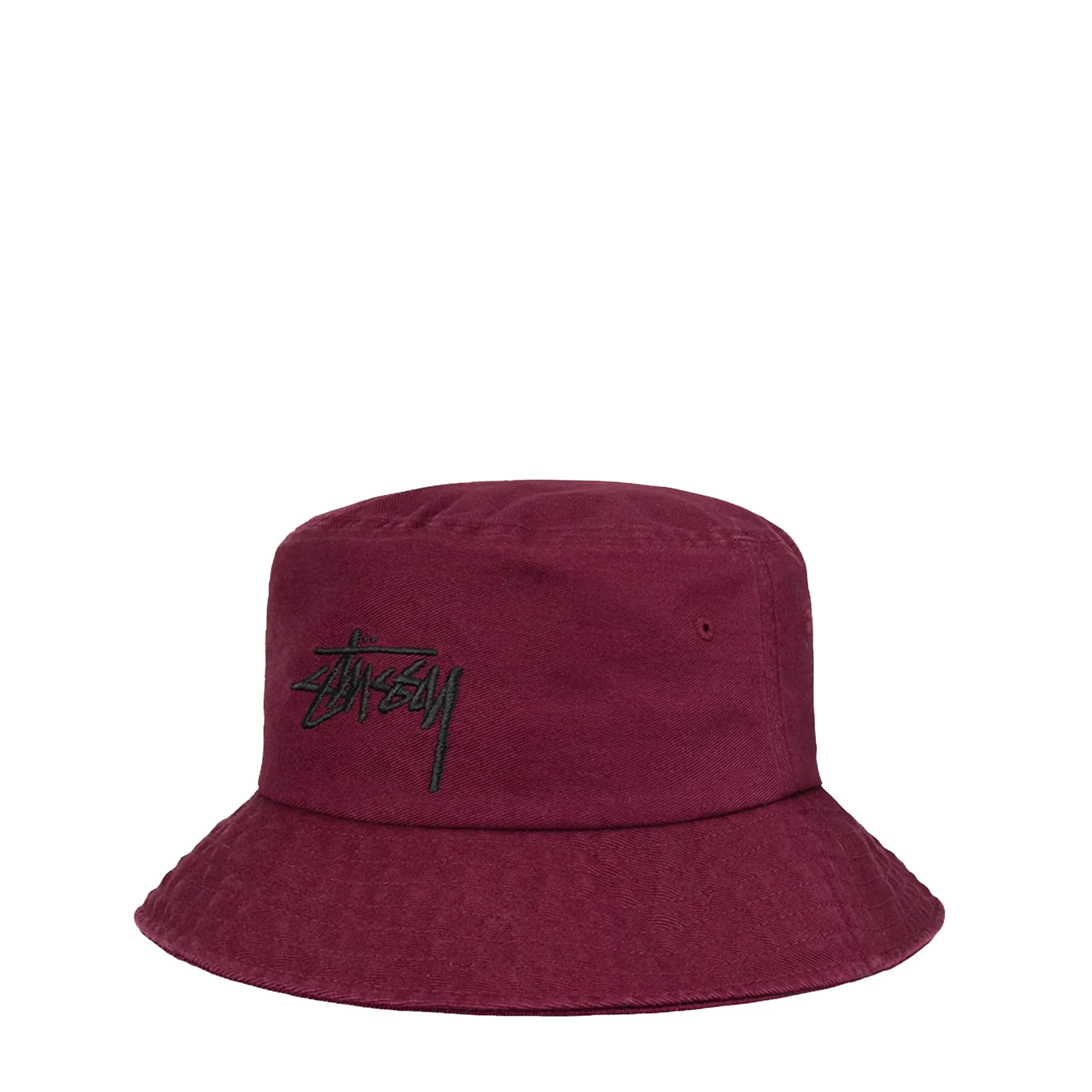 BIG STOCK BUCKET HAT BURGUNDY | Bodega