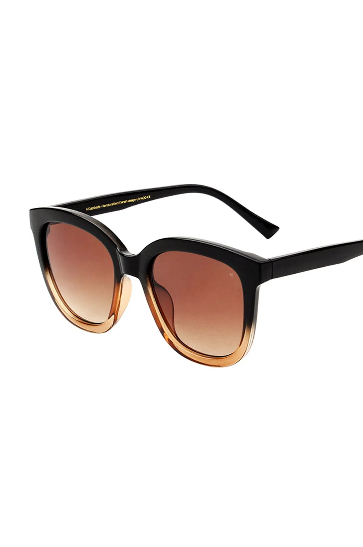 Billy Sunglasses Black/Brown Transparent