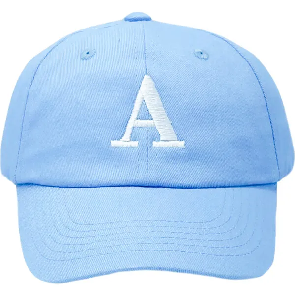 Bits & Bows Customizable Bow Baseball Hat, Blue