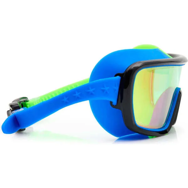 Bling2O Prismatic Swim Goggles, Cyborg Cyan