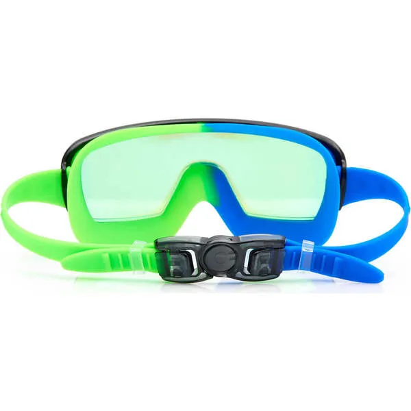 Bling2O Prismatic Swim Goggles, Cyborg Cyan