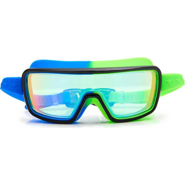 Bling2O Prismatic Swim Goggles, Cyborg Cyan