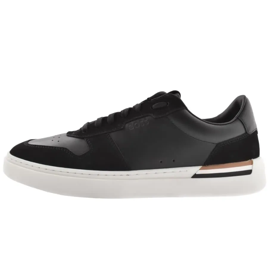 BOSS Clint Tenn Trainers Black