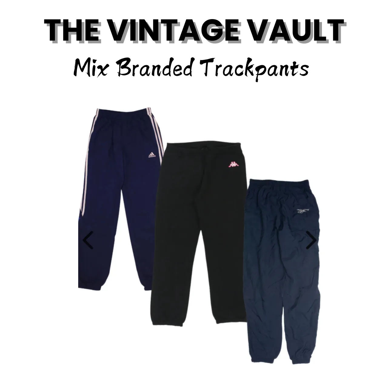 Branded Trackpants - 30 pcs including Nike adidas Reebok under and others