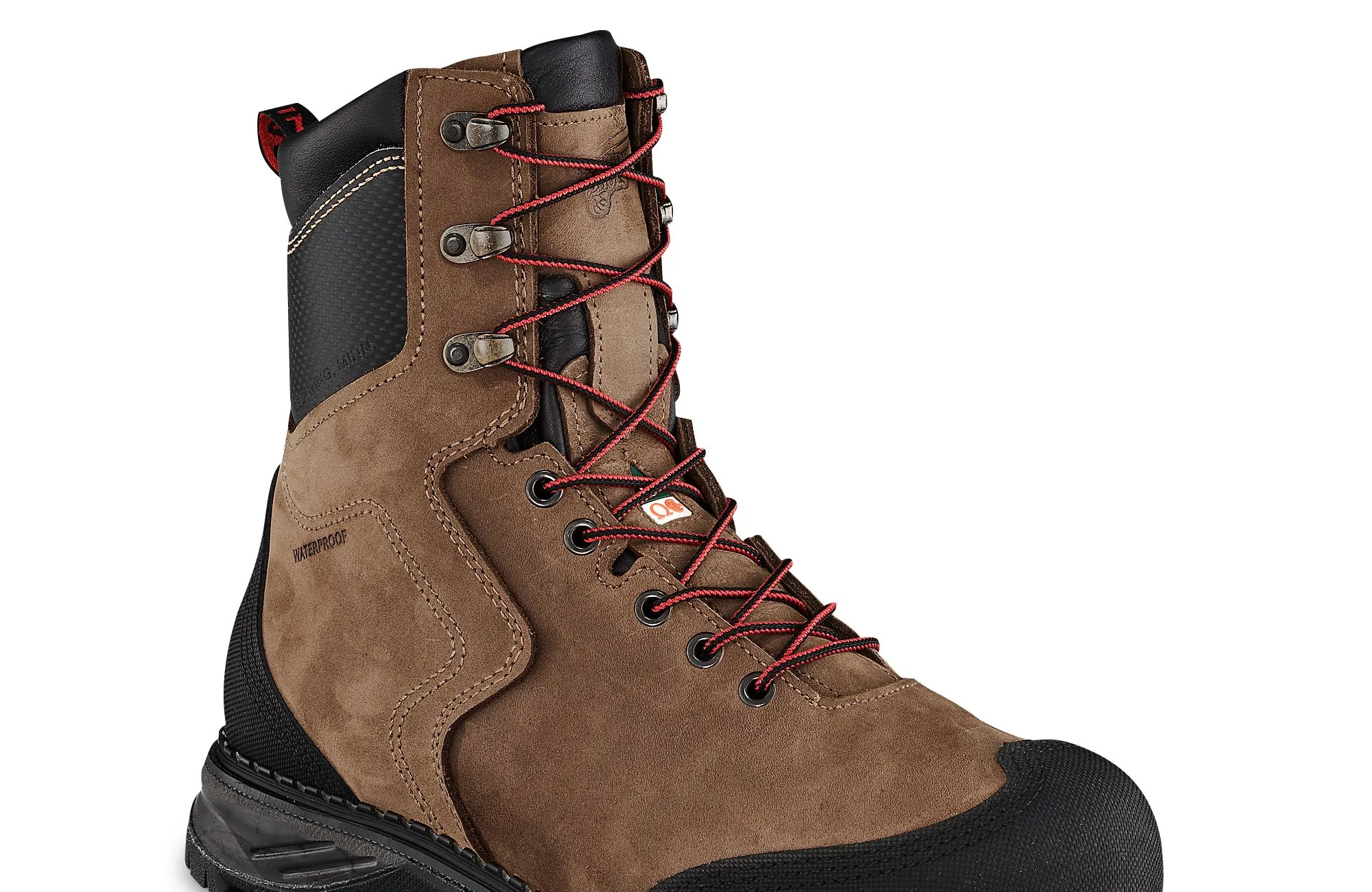 Burnside Men's 8-inch Waterproof, CSA Safety Toe Boot     