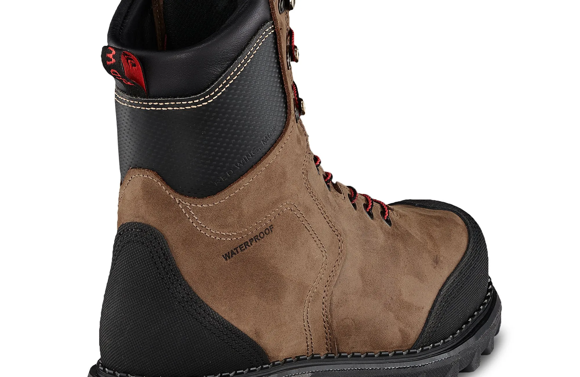 Burnside Men's 8-inch Waterproof, CSA Safety Toe Boot     