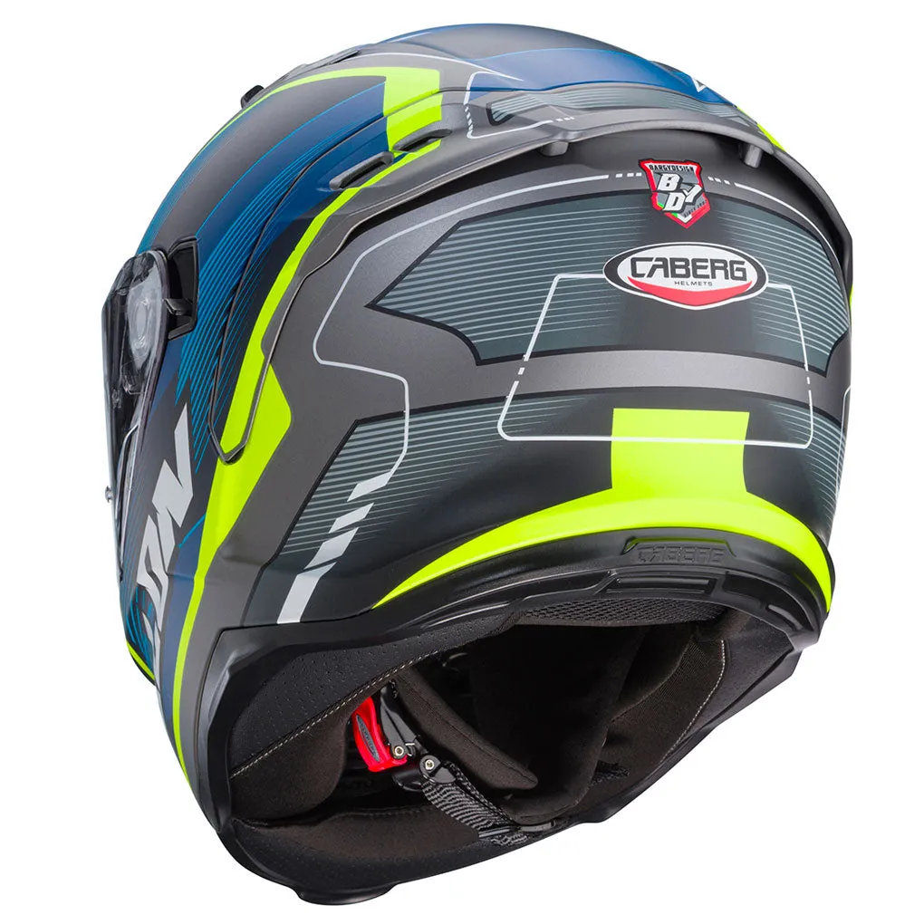 Caberg - Avalon X Optic Grey/Blue/Yellow Helmet