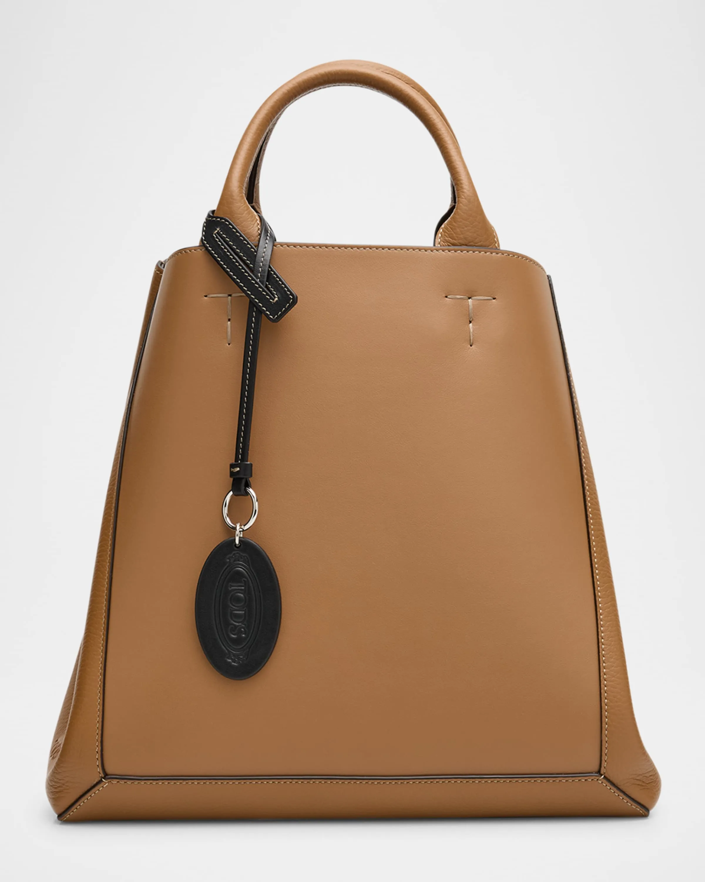 Calf Leather Top-Handle Bag