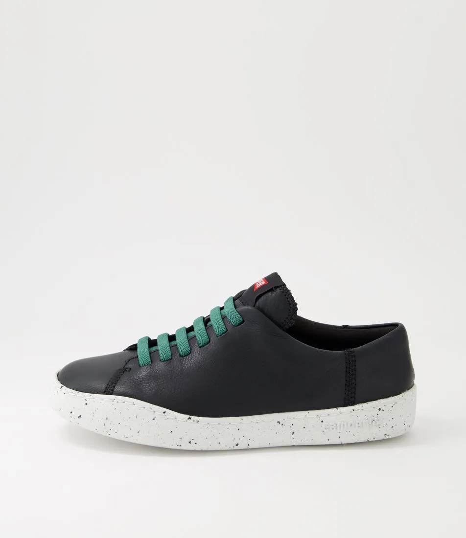 CAMPER Peu Touring Black Leather Sneakers