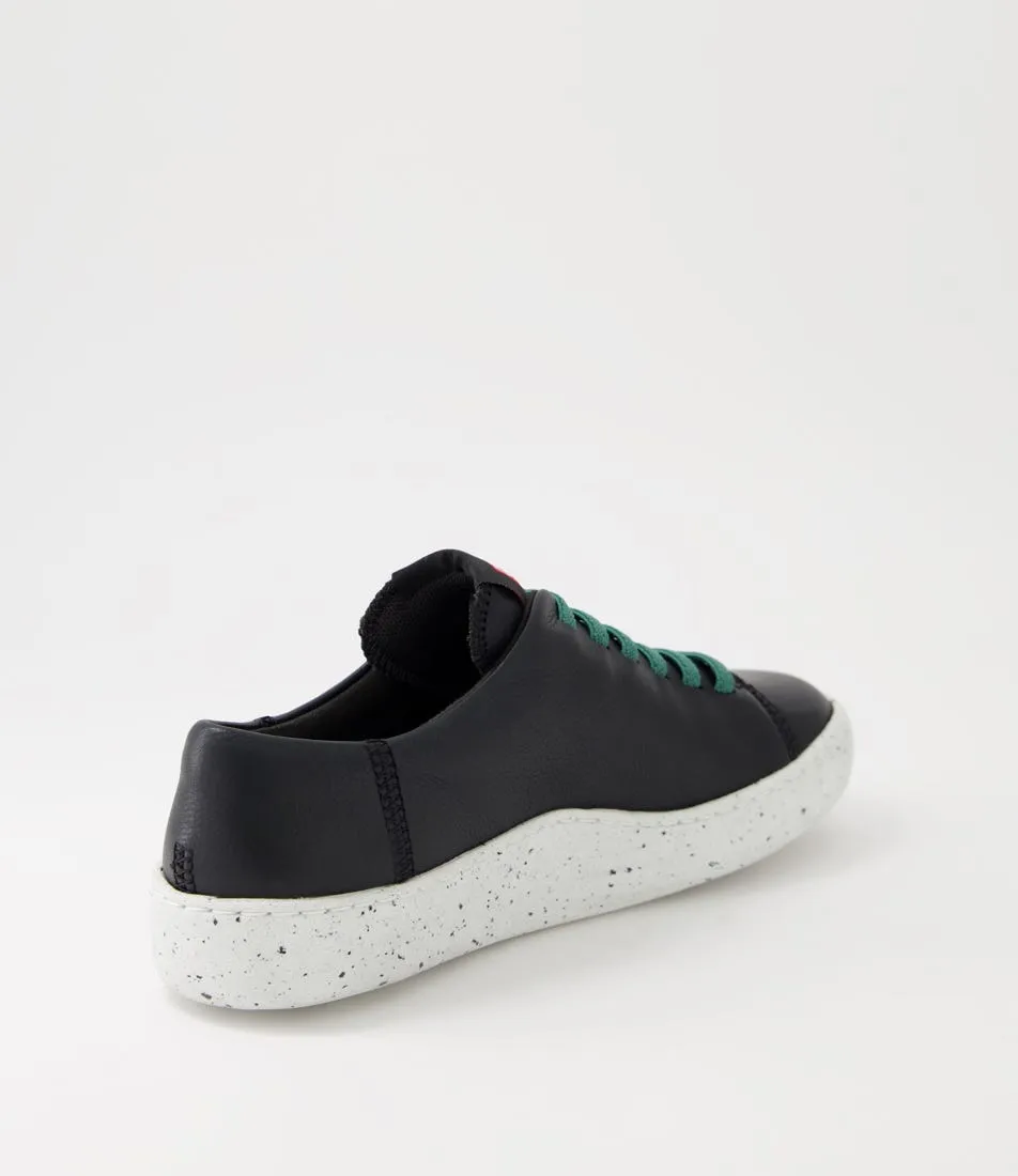 CAMPER Peu Touring Black Leather Sneakers