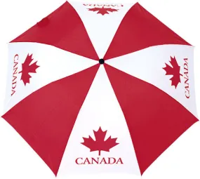 Canada Red Leaf Collapsible Umbrella