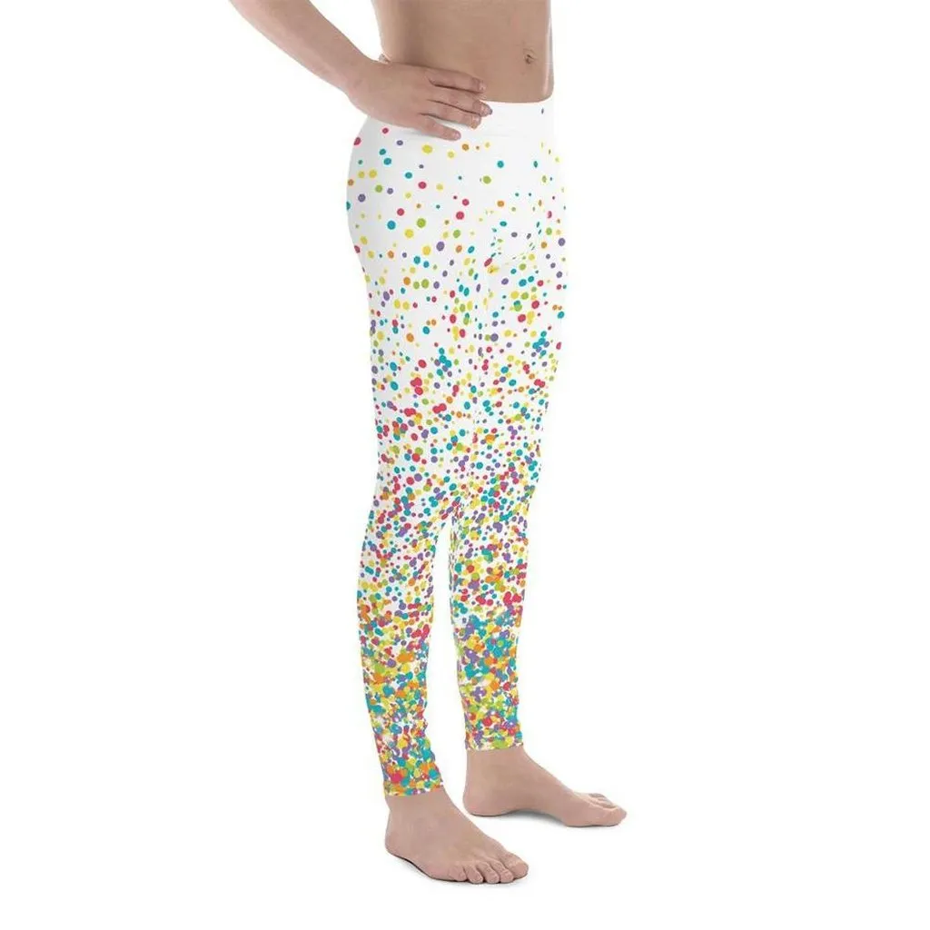 Candy Splash Ombre Men's Leggings