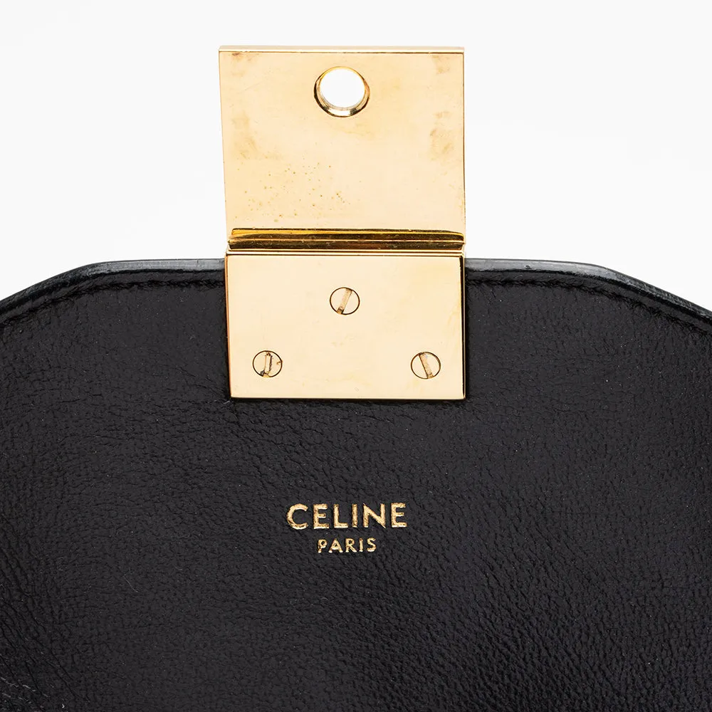 Celine Leather C Medium Shoulder Bag (SHF-15784)