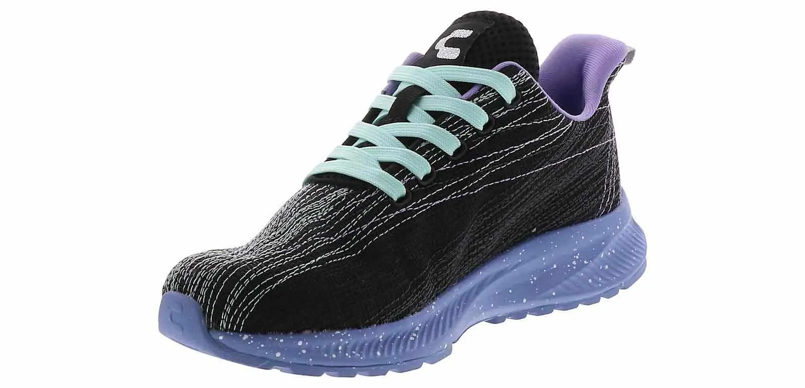 Charly Cross Stitch Junior Girls’ (4-6) Running Shoe