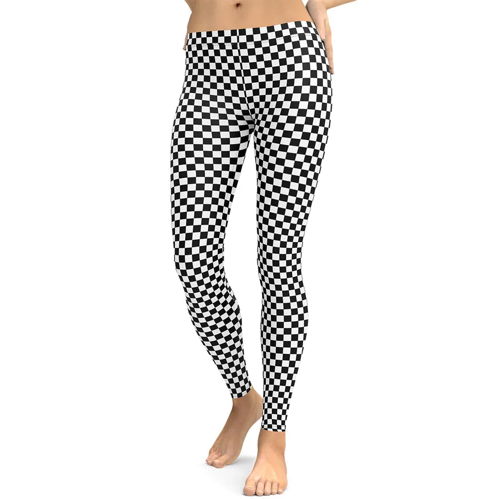 Checkered Leggings