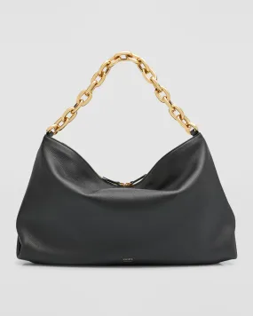 Clara Chain Leather Shoulder Bag