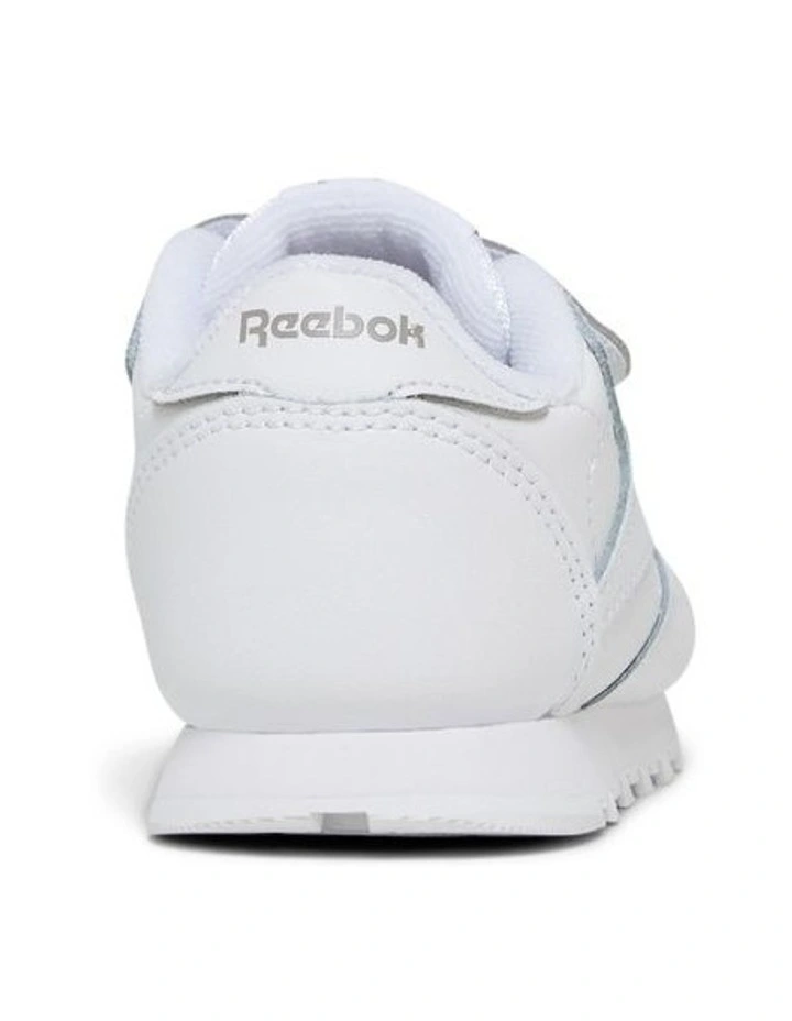 Classic Leather 2V Infant Sneakers In White/Carbon/Vector