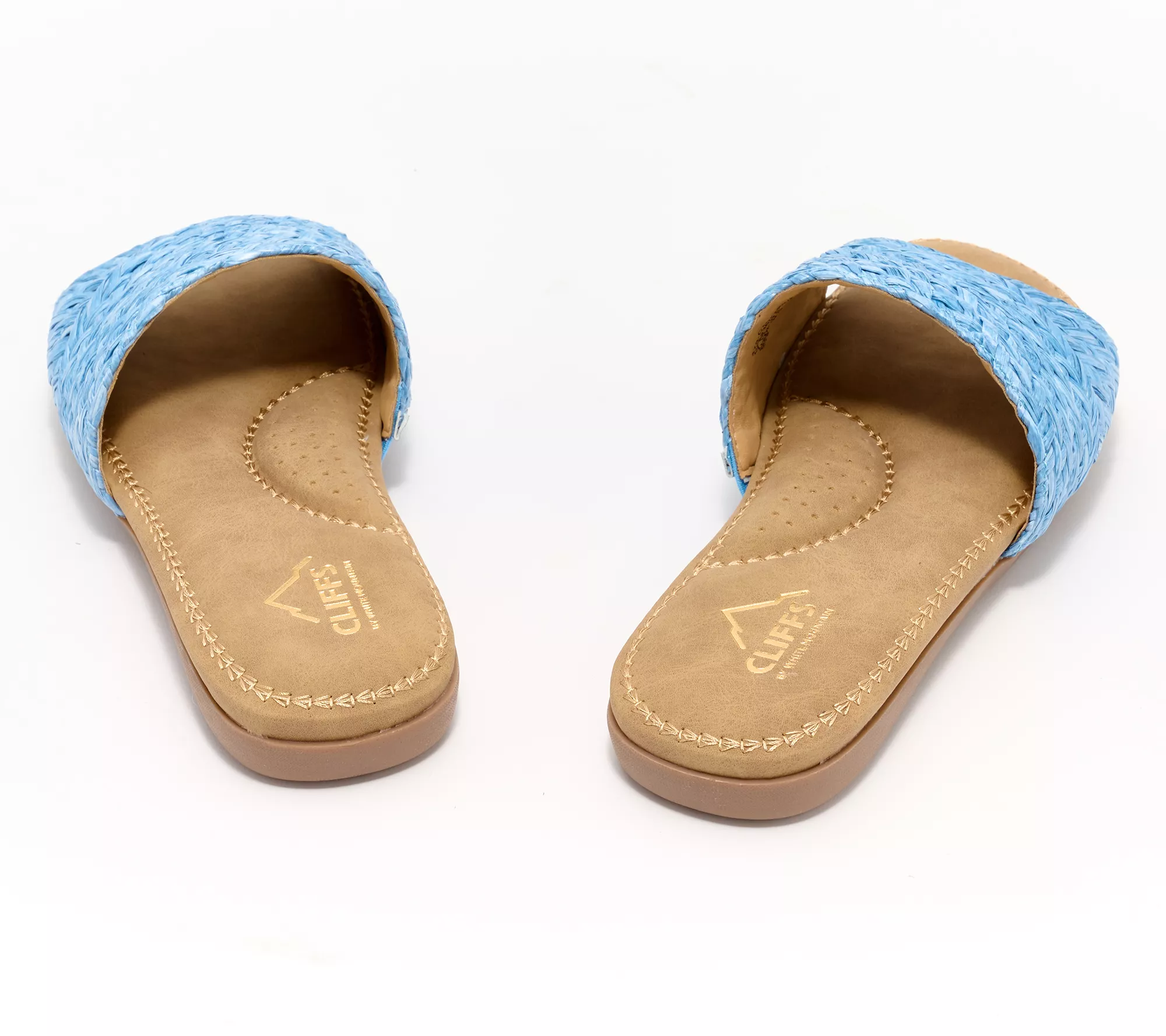 Cliffs by White Mountain Slip-On Slide Sandals - Flawless