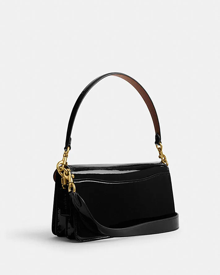 Coach Tabby Shoulder Bag In Signature Leather Black