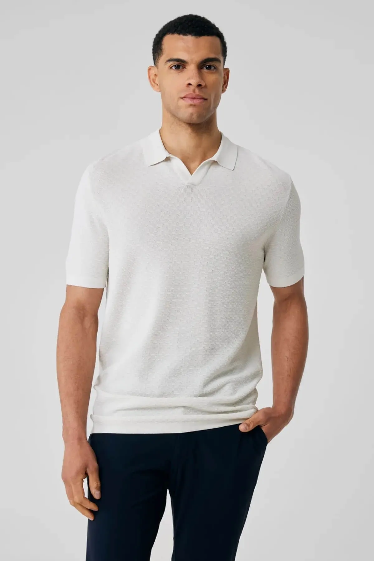 Cool Dry No Button Polo