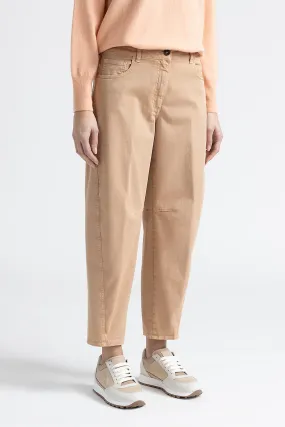 Cotoon gabardine trousers