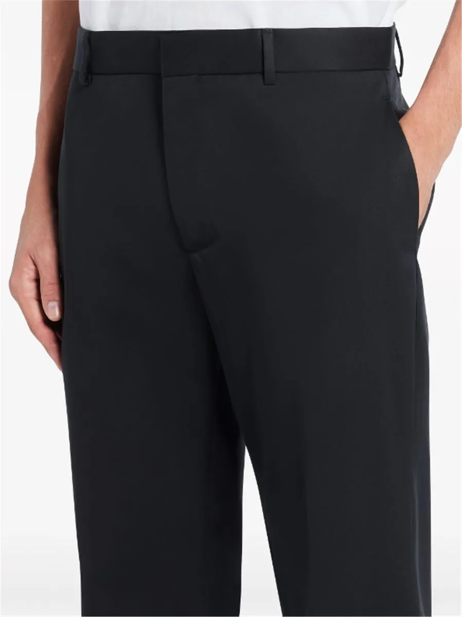 COTTON TAILORED TROUSERS