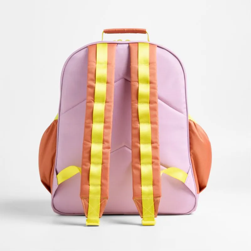 Crate&Barrel Colorblock and Kids Backpack with Side Pockets