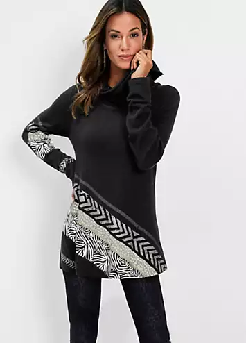 Creation L Soft Roll Neck Jumper | Kaleidoscope